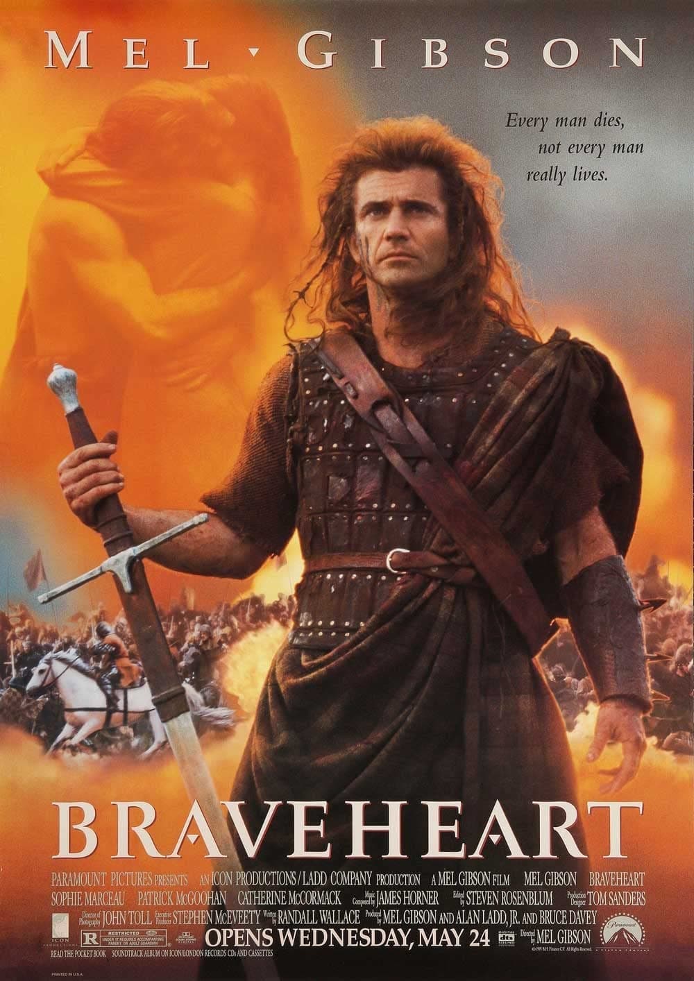 Постер Mel Gibson's 'Braveheart': A Filmmaker's Passion